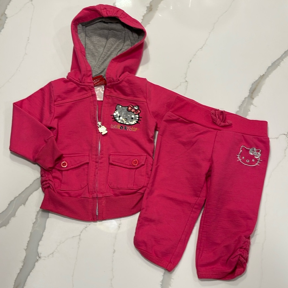 Sanrio x Hello Kitty Kids Matching Set Girls Size 3T